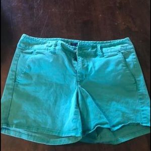 American Eagle Teal Midi shorts